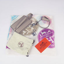 Load image into Gallery viewer, Hermes Togo leather handbag H2802 grey