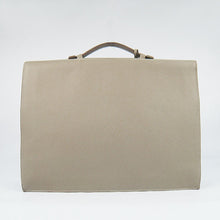 Load image into Gallery viewer, Hermes Briefcases 2813 Cow Leather Grey