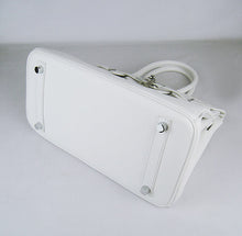 Load image into Gallery viewer, Hermes Birkin 30cm Togo Leather Handbags White Silver