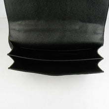 Load image into Gallery viewer, Hermes Calf Leather Message Bag H020 Black Golden