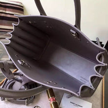 Load image into Gallery viewer, Yves Saint Laurent Baby Sac De Jour Bag In Fog Grained Leather