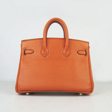 Load image into Gallery viewer, Hermes Birkin 25cm Handbag 6068 orange silver