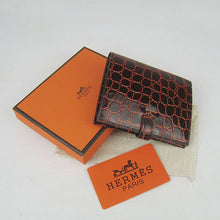 Load image into Gallery viewer, Hermes Wallet H006 Ladies Wallet Crocodile