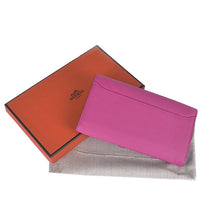 Load image into Gallery viewer, Hermes Wallet H6023 Wallet Cow Leather Pink
