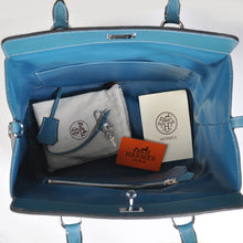 Load image into Gallery viewer, Hermes Toolbox H8688 Ladies 2way Blue Handbag