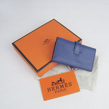 Load image into Gallery viewer, Hermes Wallet H022 Ladies Blue