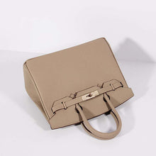 Load image into Gallery viewer, Hermes 30cm Birkin Bag Togo Leather With Strap Grey Gold