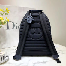 Load image into Gallery viewer, Dior Rider Rucksack Backpack In Navy Blue Calfskin