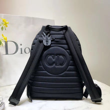 Load image into Gallery viewer, Dior Rider Rucksack Backpack In Black Calfskin