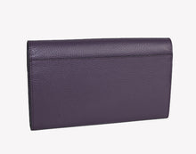 Load image into Gallery viewer, Hermes Wallet H569 Ladies Lambskin Purple