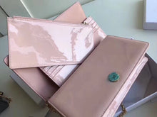 Load image into Gallery viewer, Dior Lady Dior Clutch With Chain In Pink Patent