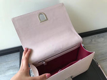 Load image into Gallery viewer, Dior Diorama Flap Bag In Light Pink Grained Calfskin