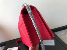 Load image into Gallery viewer, Dior Diorama Flap Bag In Red Grained Calfskin