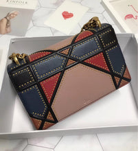 Load image into Gallery viewer, Dior Diorama Bag In Multi-coloured Patchwork