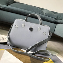 Load image into Gallery viewer, Dior Diorever Tote Bag In Light Grey Calfskin Leather