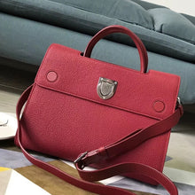 Load image into Gallery viewer, Dior Diorever Tote Bag In Red Calfskin Leather