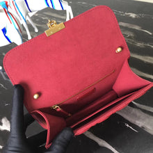 Load image into Gallery viewer, Dior Small Dioraddict Flap Bag In Red Lambskin
