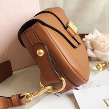 Load image into Gallery viewer, Dior D-Fence Saddle Bag In Brown Calfskin