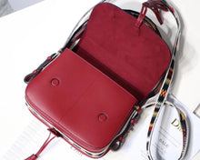 Load image into Gallery viewer, Dior Diorodeo Flap Bag In Red Calfskin