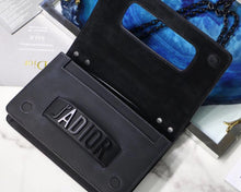 Load image into Gallery viewer, Dior J'Adior Flap Bag In Black Ultra Matte Calfskin