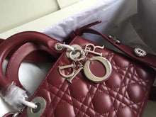 Load image into Gallery viewer, Dior My Lady Dior Bag In Bordeaux Lambskin