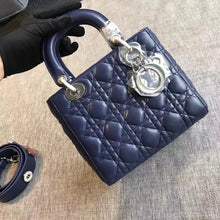 Load image into Gallery viewer, Dior My Lady Dior Bag In Sapphire Lambskin