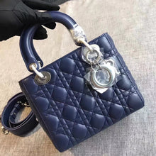 Load image into Gallery viewer, Dior My Lady Dior Bag In Sapphire Lambskin