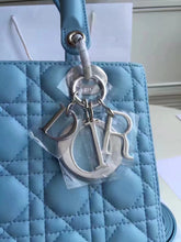 Load image into Gallery viewer, Dior Medium Lady Dior Bag In Celeste Lambskin