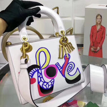 Load image into Gallery viewer, Dior Medium Lady Dior Bag In Niki De Saint Phalle Print Love