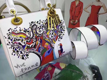 Load image into Gallery viewer, Dior Medium Lady Dior Bag In Niki De Saint Phalle Print Tree