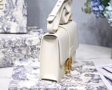 Load image into Gallery viewer, Dior 30 Montaigne Shoulder Bag In White Calfskin