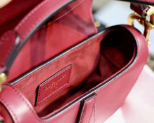 Load image into Gallery viewer, Dior Mini Saddle Bag In Red Calfskin