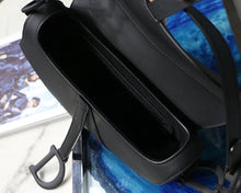 Load image into Gallery viewer, Dior Saddle Bag In Black Ultra Matte Leather