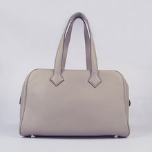 Load image into Gallery viewer, Hermes Togo leather handbag H2802 grey