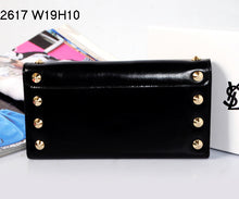 Load image into Gallery viewer, Yves Saint Laurent Flap Wallet Black 2671