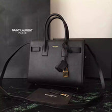 Load image into Gallery viewer, Yves Saint Laurent Baby Sac De Jour Bag In Black Leather