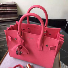 Load image into Gallery viewer, Yves Saint Laurent Nano Sac De Jour Bag In Rose Grained Leather