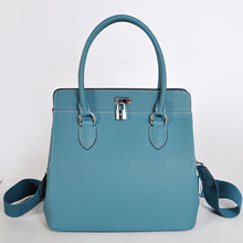 Load image into Gallery viewer, Hermes Toolbox H8688 Ladies 2way Blue Handbag