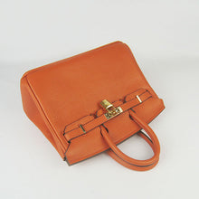 Load image into Gallery viewer, Hermes Birkin 25cm Handbag 6068 orange golden