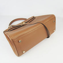 Load image into Gallery viewer, Hermes Kelly 32cm Togo Leather 6108 Light Coffee Golden
