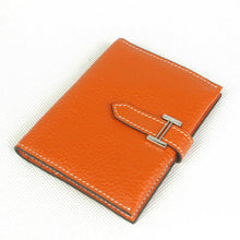 Load image into Gallery viewer, Hermes Wallet H009 Wallet Cow Leather Orange