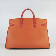 Load image into Gallery viewer, Hermes Birkin 35cm Togo Leather Handbags 6099 Red/Orange/Green S