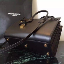 Load image into Gallery viewer, Yves Saint Laurent Small Sac De Jour Bag In Black Leather