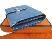 Load image into Gallery viewer, Hermes Wallet H006 Ladies Cow Leather Blue