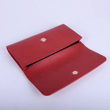 Load image into Gallery viewer, Yves Saint Laurent Lady Lambskin Leather Purse Red 39321