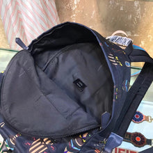 Load image into Gallery viewer, Fendi Black Nylon Slim Backpack