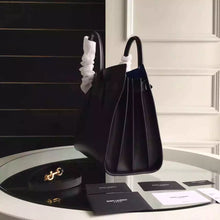 Load image into Gallery viewer, Yves Saint Laurent Small Sac De Jour Bag With Blue Lining