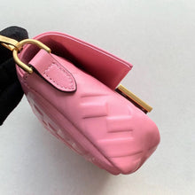 Load image into Gallery viewer, Fendi Pink FF Motif Mini Baguette Bag