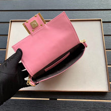 Load image into Gallery viewer, Fendi Pink FF Motif Mini Baguette Bag