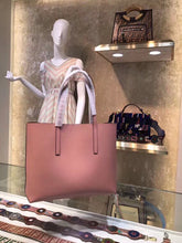 Load image into Gallery viewer, Fendi Pink Kan I F Logo Shopper Bag